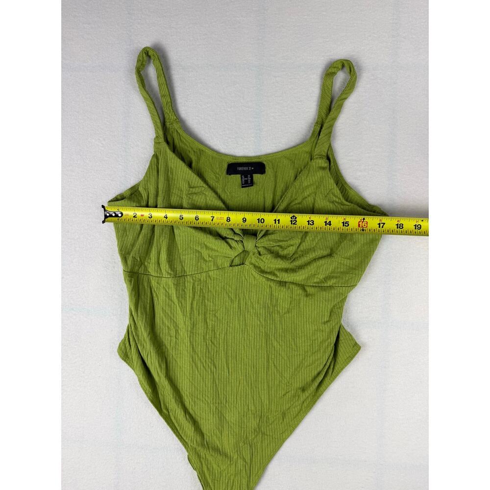 Forever 21 Women's Green Bodysuit - Plus Size 2X - Picture 4 of 6